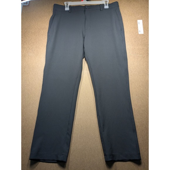 Greg Norman Collection Other - Greg Norman Shark Mens Black Golf Pants Performance Flat Front 34x29